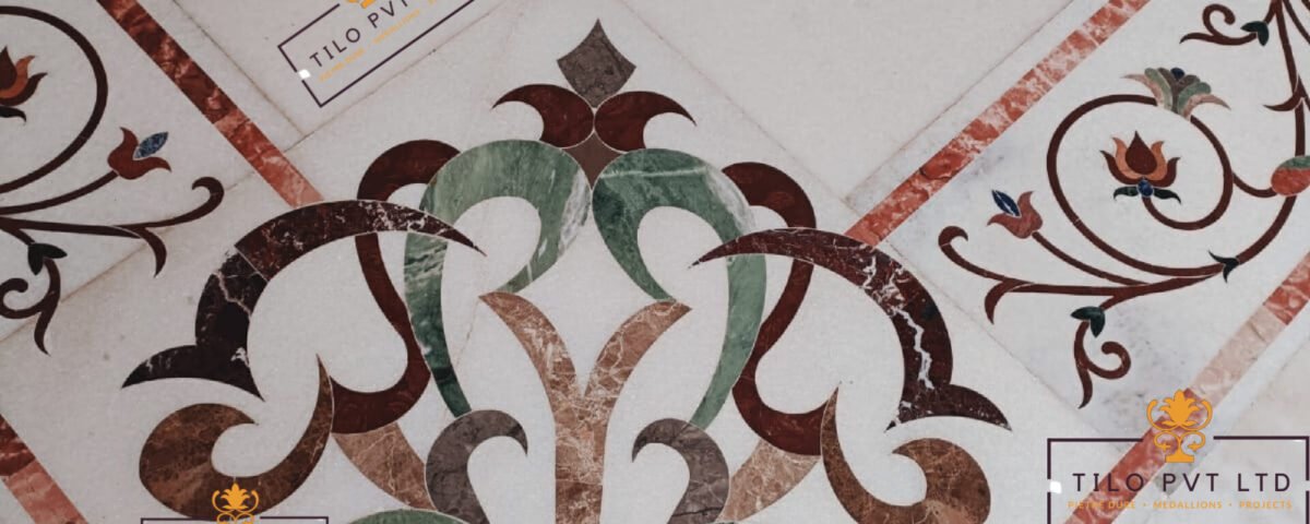 Marble Inlay Flooring