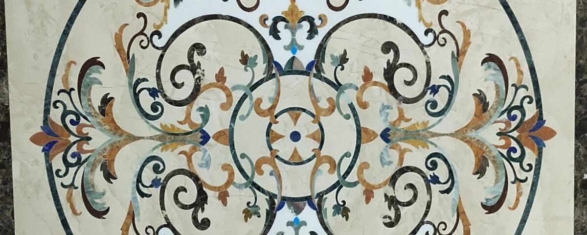 marble inlay flooring